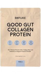 BePure Good Gut Collagen Protein Vanilla Refill Bone and joint health,collagen,collagen formula,collagen powder,Collagen Protein,Collagen Protein Chocolate,collagen repair,collagen sachets,collagen support,Digestion and bloating,Exercise performance,Good