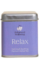 Enhanced Wellbeing Relax Premium Herbal Tea - Calming & Soothing Advanced liver support,ageing,Andropausal men,anti-angiogenic and neuroprotective functions,anti-inflammatory,anti-stress herbal tea,antioxidant,antioxidant Digestion gallbladder liver funct