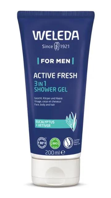 Weleda Mens Active Fresh 3in1 Shower Gel