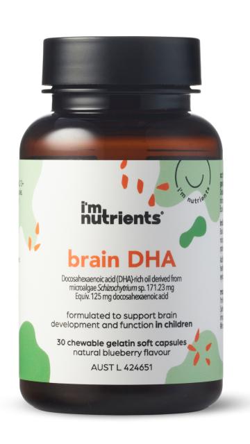 I'm Nutrients Brain DHA, 30 Capsules