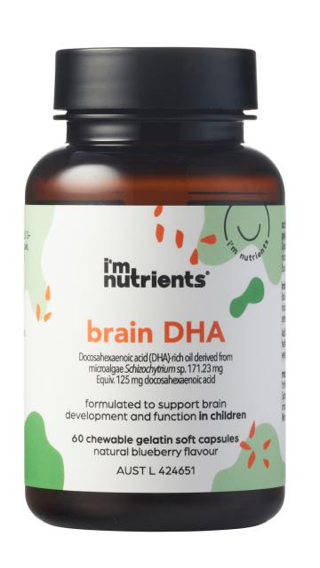 I'm Nutrients Brain DHA, 60 Capsules