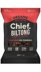 Chief Nutrition Biltong High-Protein Beef Snack Premium