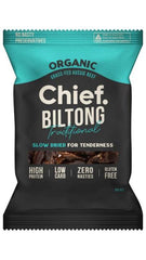 Chief Nutrition Biltong All Natural High Protein Beef Snack