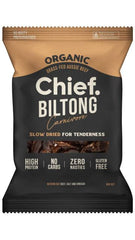 Chief Nutrition Biltong Carnivore High Protein Beef Snack 90g