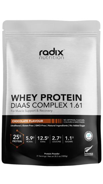 Radix Nutrition Whey Protein DIAAS Complex 1.61 1kg (Chocolate)