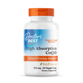 Doctor's Best High Absorption CoQ10 100mg 60 Veggie Caps