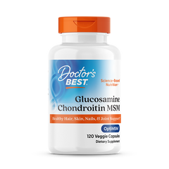 Doctor's Best Glucosamine Chondroitin MSM 120 Veggie Caps