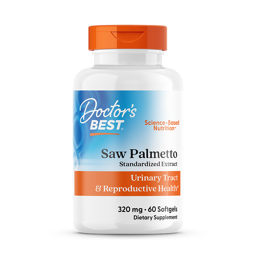 Doctor's Best Saw Palmetto 320mg 60 Softgels