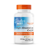 Doctor's Best High Absorption CoQ10 200mg 60 Veggie Caps