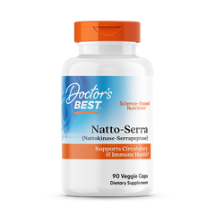 Doctor's Best Natto-Serra 90 Veggie Caps