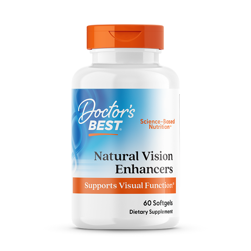 Doctor's Best Natural Vision Enhancers 60 Softgels