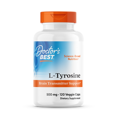 Doctor's Best L-Tyrosine 500mg 120 Veggie Caps