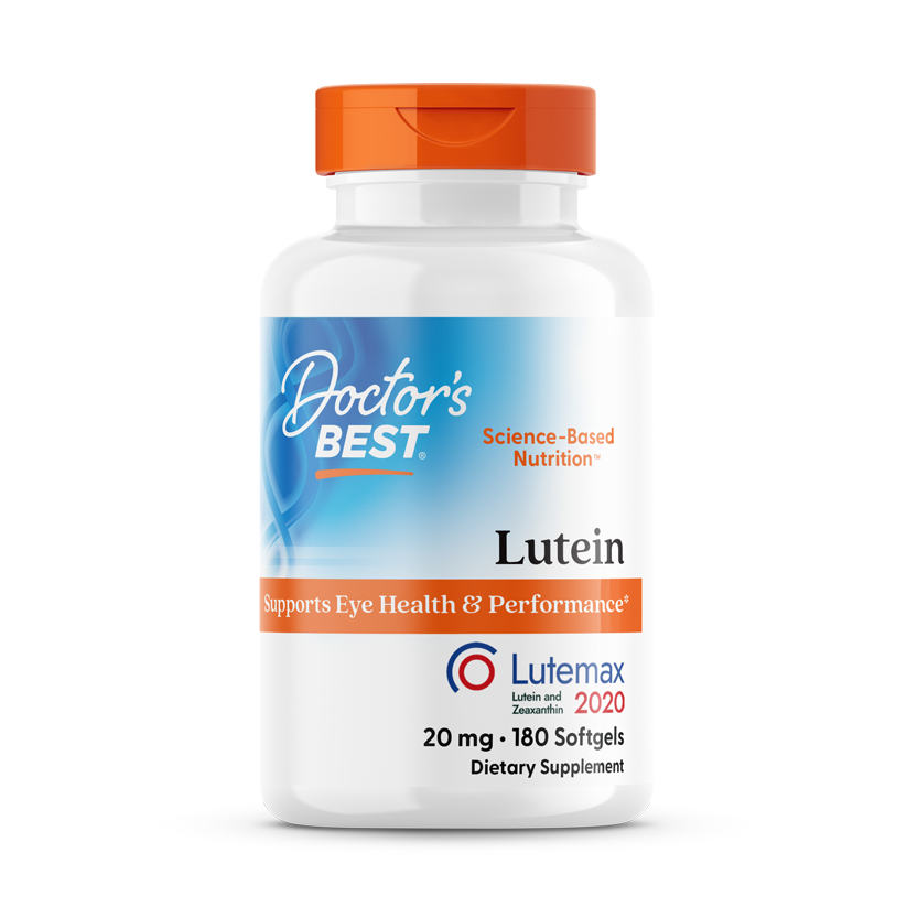 Doctor's Best Lutein with Lutemax 2020 FloraGLO Eye Support