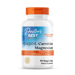 Doctor's Best CoQ10 L-Carnitine Magnesium 90 Veggie Caps