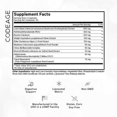 Codeage GLP-Harmony Companion+ Supports GLP-1 Wellness and Metabolic Health Dietary Supplement 60 Capsules