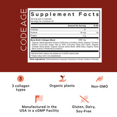 Codeage Bone Broth Collagen 180c