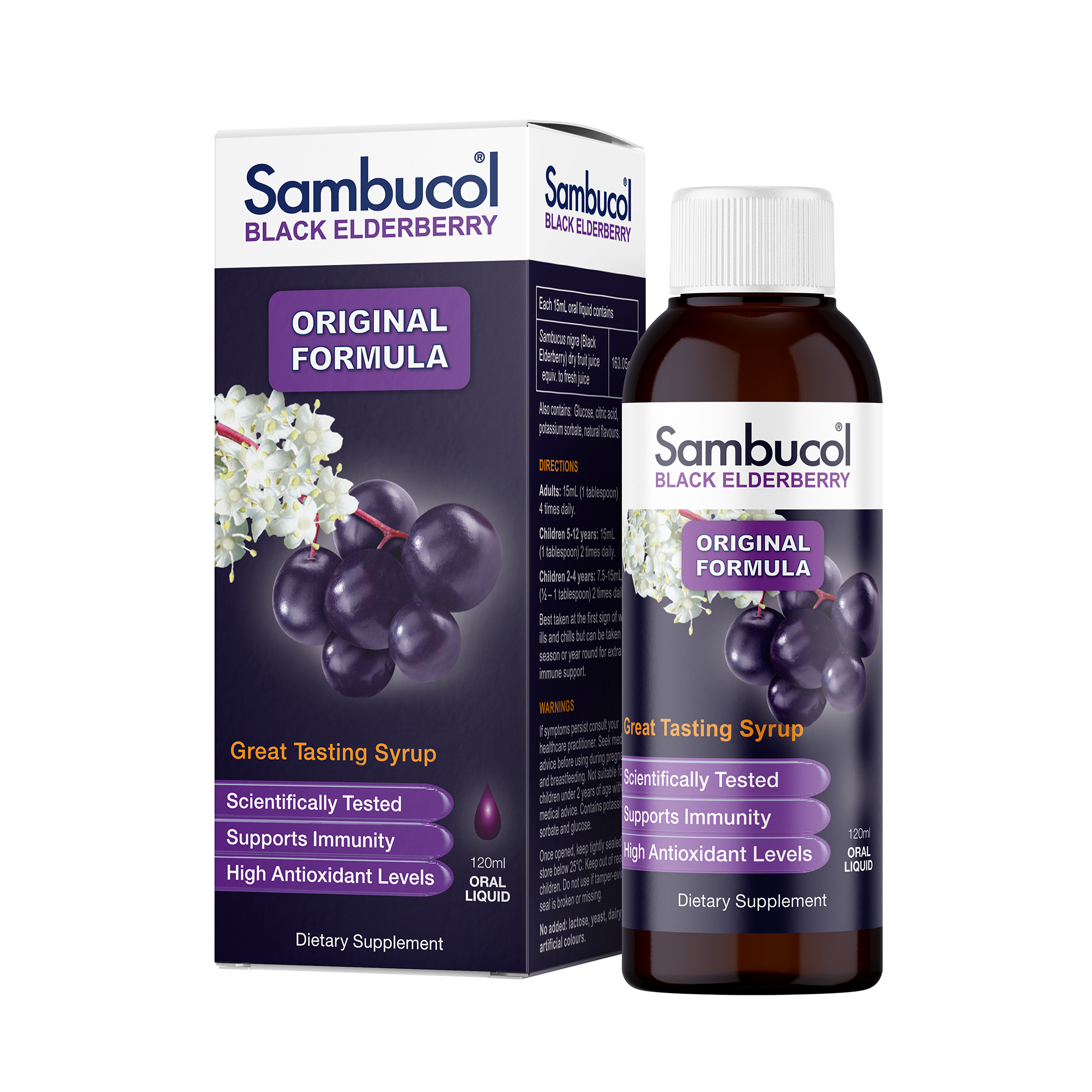 Sambucol Kids Advanced Immune Support 120ml