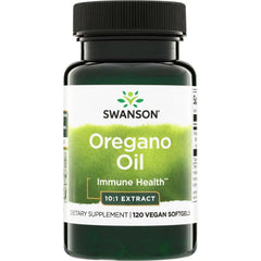 Swanson Oregano Oil 10:1 Extract 150mg 120 Vegan Softgels
