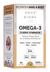 Enzymedica Aqua Biome Fish Oil Classic Strength 60 softgels Enzymedica,Enzymedica aqua biome fish oil,fish oil,issues