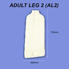 Adult Leg - Size 2 (Mid Leg) Dri Cast Cover 60cm circum). Suitable for covering leg casts and injuries that include up to the knee joint.,ADULT LEG,Covers average adult leg to just above the knee / lower thigh (75cm length,DRI CAST,DRICAST,issues