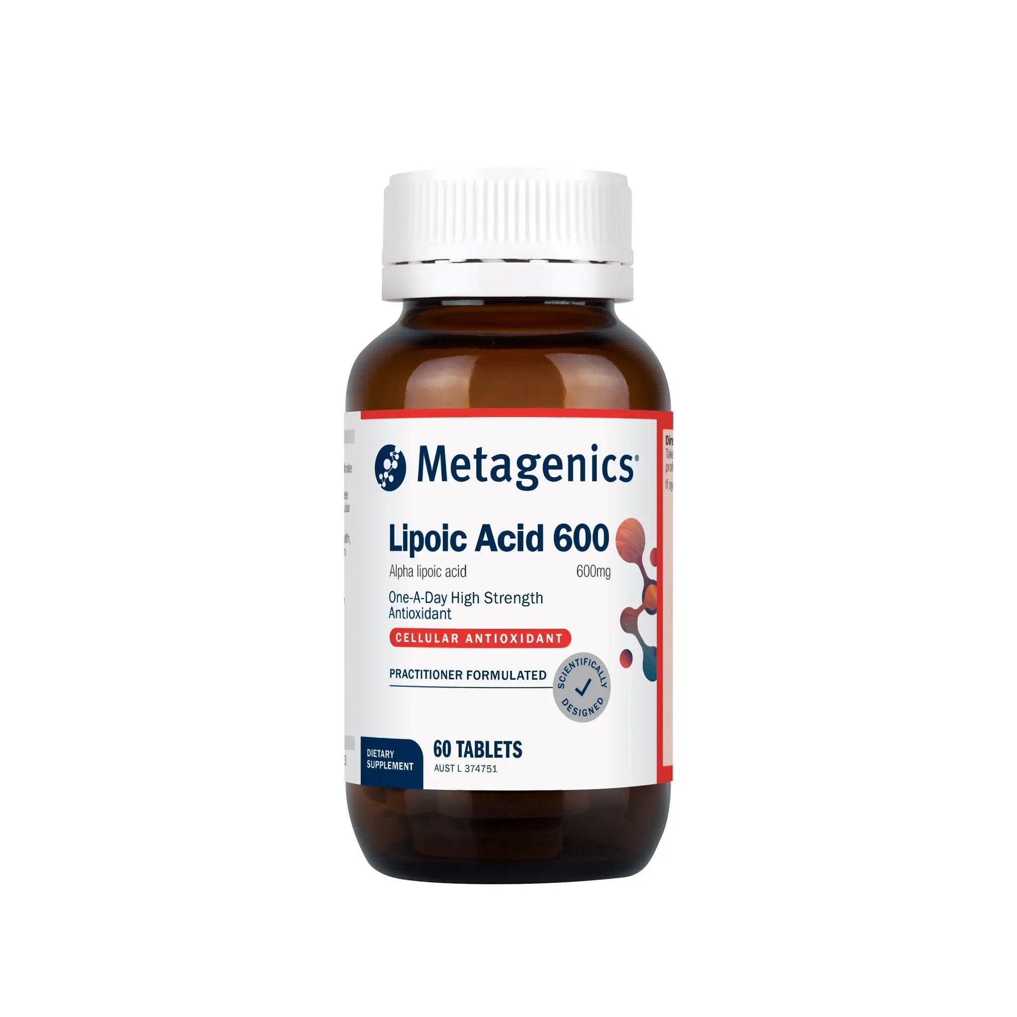 Lipoic Acid 600 60 Tablets