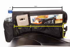 Sense Mobility Armrest Bag Keeps Essentials Within Reach Scooter Accessory Water Resistant Oxford Nylon