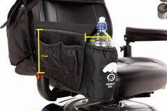 Sense Mobility Armrest Bag Keeps Essentials Within Reach Scooter Accessory Water Resistant Oxford Nylon