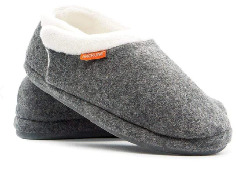 Archline Orthotic Slippers, Closed Heel, Grey Marl – DominionRoadPharmacy