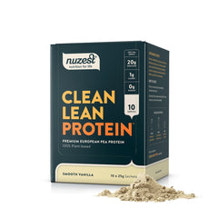 Nuzest Clean Lean Protein 10 Sachets Smooth Vanilla cheaper than bargain chemist,cheaper than chemist warehouse,cheaper than healthpost,cheaper than net pharmacy,cheaper than nz healthstore,cheaper than pharmacy direct,cheaper than sprint,cheaper than sup