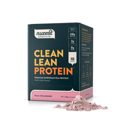 Nuzest Clean Lean Protein 10 Sachets Wild Strawberry cheaper than bargain chemist,cheaper than chemist warehouse,cheaper than healthpost,cheaper than net pharmacy,cheaper than nz healthstore,cheaper than pharmacy direct,cheaper than sprint,cheaper than su