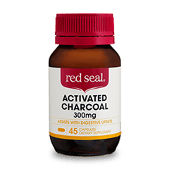 Red Seal Activated Charcoal 300 mg 45 Caps issues