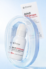 Phatma Adult D3 Drops Vitamin D3 And K2 Bone Health Supplement