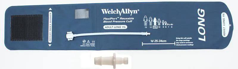 Welch Allyn Flexiport Cuff - Adult Long - 1HP detachment of tubing,Easy one-hand attachment,Flexiport Cuf,FlexiPort makes changing cuffs much faster and easier,issues,true cuff,Winter Great Loot Sale