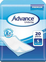 Advance® Underlays diamond embossed core,highly absorbent,Ideal for infection control,issues,Moisture lock,odour control,Soft dry-feel layer,super absorbent polymers,surface protection,Underlay draws