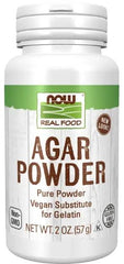 Now Real Food Agar Powder (Vegetarian Gelatin Substitute), 57g Agar,issues,marine red algae,naturally gelatinous powder,Pure Powder,Vegan Substitute for Gelatin