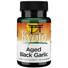 Swanson Aged Black Garlic 650mg-30C Aged Black Garlic,Black Garlic,issues,Swanson Kyoto