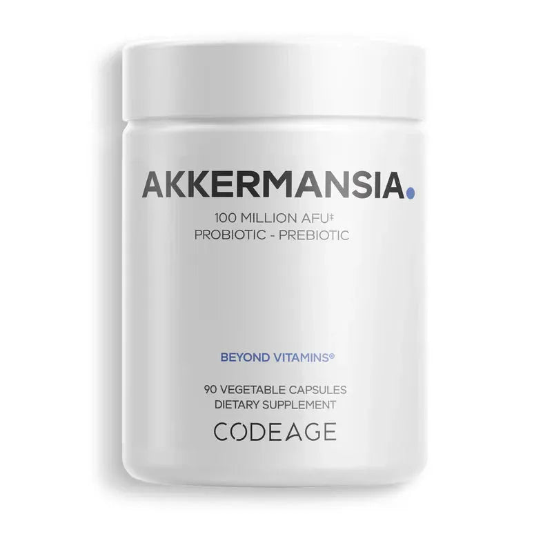 Codeage Akkermansia Probiotic and Prebiotic for Gut Barrier and Immune Health Dietary Supplement 90 Capsules