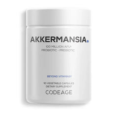 Codeage Akkermansia Probiotic and Prebiotic for Gut Barrier and Immune Health Dietary Supplement 90 Capsules