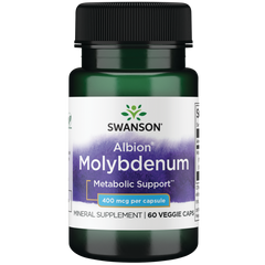 Swanson – Albion Molybdenum 60VC Albion Molybdenum,issues,liver,metabolism,Mineral
