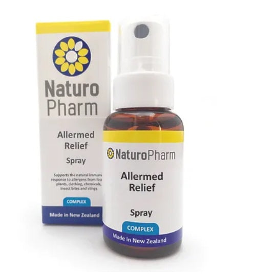 NaturoPharm Allermed Relief Spray allergens from foods,Allergy medicine,Allermed Relief Spray,immune response,issues,Relief Spray