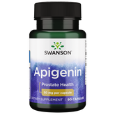 Swanson – Apigenin 50mg 90C antioxidant,Apigenin,bioflavonoid,cellular,flavonoid,issues,Maintains nervous system function,nature-identical apigenin supplement,nutrient,promote stress relief,Promotes glucose metabolism,prostate,Supports prostate health,tis