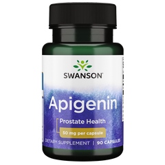 Swanson – Apigenin 50mg 90C antioxidant,Apigenin,bioflavonoid,cellular,flavonoid,issues,Maintains nervous system function,nature-identical apigenin supplement,nutrient,promote stress relief,Promotes glucose metabolism,prostate,Supports prostate health,tis