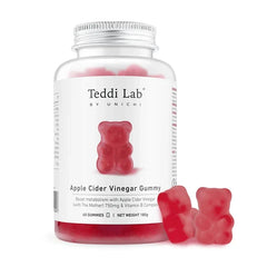 Unichi Apple Cider Vinegar Gummy Supports Digestive Wellness 60 Count