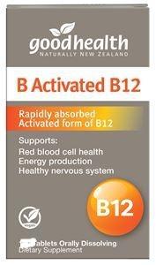 Good Health B Activated B12 60 tablets b activated b12,good health,good health activated vitamin b12,issues,vitamin b12 complex