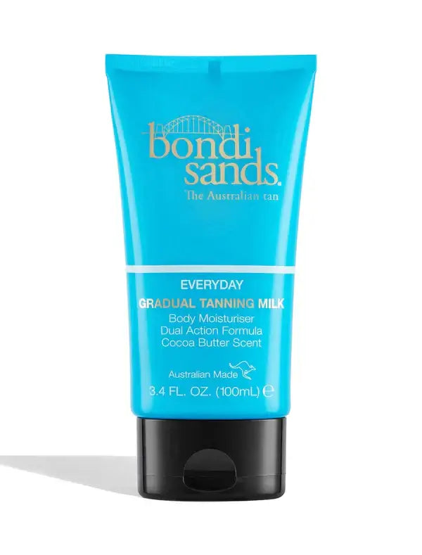 Bondi Sands Mini Gradual Tan Milk 100ml bondi,bondi sands,Bondi Sands Everyday Gradual Tanning Milk,cocoa butter,dry skin cream,everyday,Everyday Gradual Tanning Milk,fuss-free,gradual,Gradual Tanning Milk,issues,milk,moisturising skin care,Natural skin c