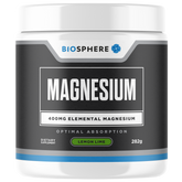 Biosphere Magnesium powder 282g Lemon Lime Flavour Antioxidants Cardiovascular,as well as cardiovascular,Biosphere Magnesium powder,bones,boost energy production,Brain & Cognition Cardiovascular Eye Health,cardiovascular,Cardiovascular Children's Health I