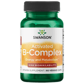 Swanson – B-Complex (Fully Activated) 60VC Accelerate Metabolism,Antioxidants Cardiovascular,Antioxidants Energy Minerals Vitamins,as well as cardiovascular,B-Complex,Balanced B-Complex,Black Ginger Extract,blood sugar,blood sugar balance,Blood Sugar Brai
