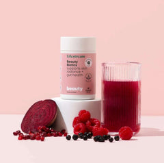 Lifestream Beauty Biotics 120g Powder balanced gut microbiome,Beauty Biotics,beneficial to skin,glowing skin,gut health,gut health routine,hydration,issues,radiant skin,skin hydration,support collagen production