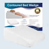 Contoured Bed Wedge AdjustableBed Wedge Pillow,Bed Wedge,CONTOURED BED WEDGE,issues,memory foam bed wedge,Sleep Bettter