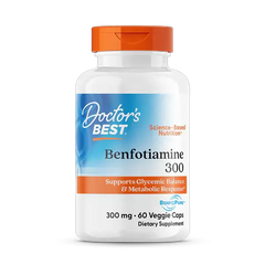 Doctor's Best Benfotiamine 300mg 60 Veggie Caps